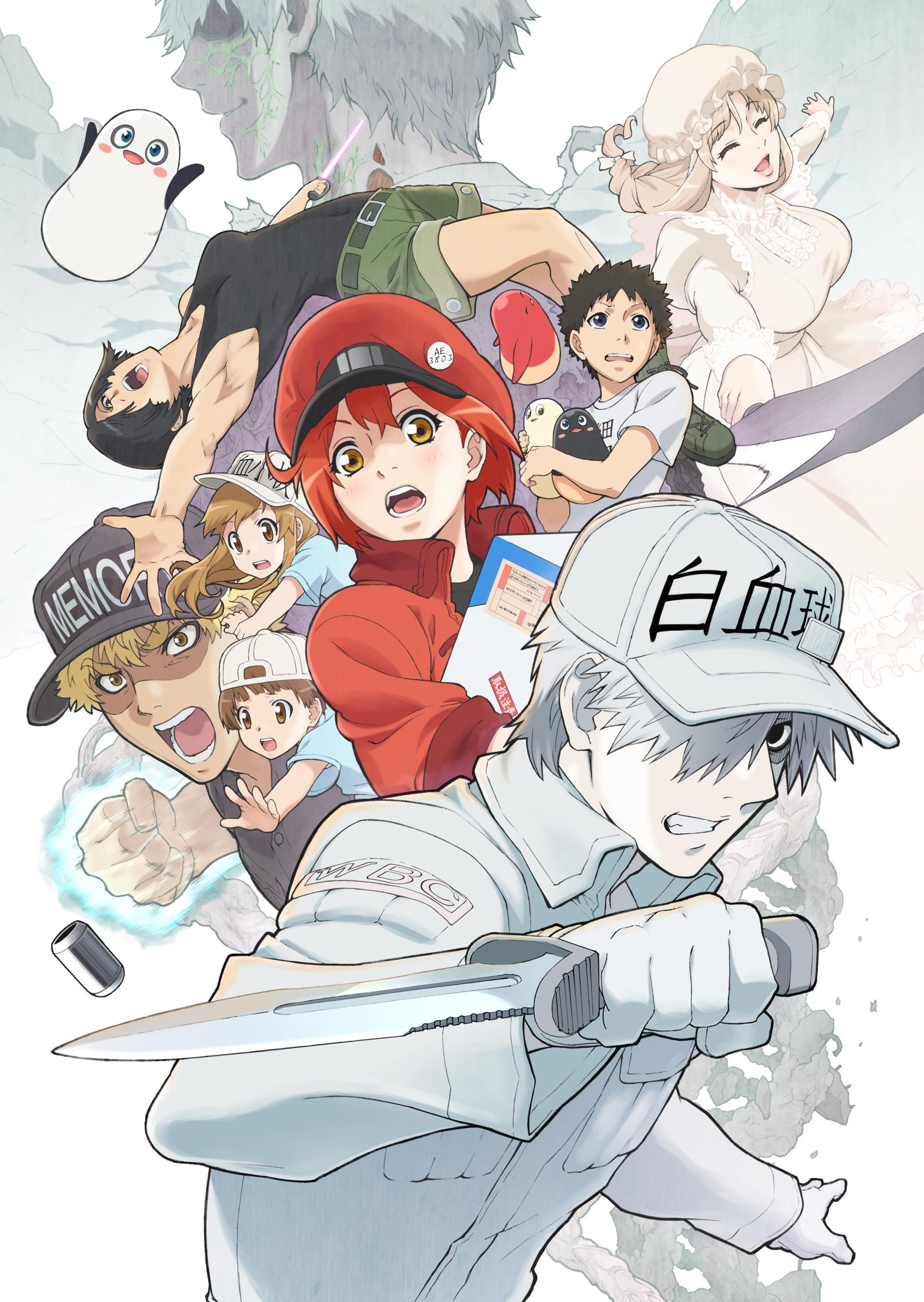 Hataraku Saibou Black Wallpapers - Wallpaper Cave