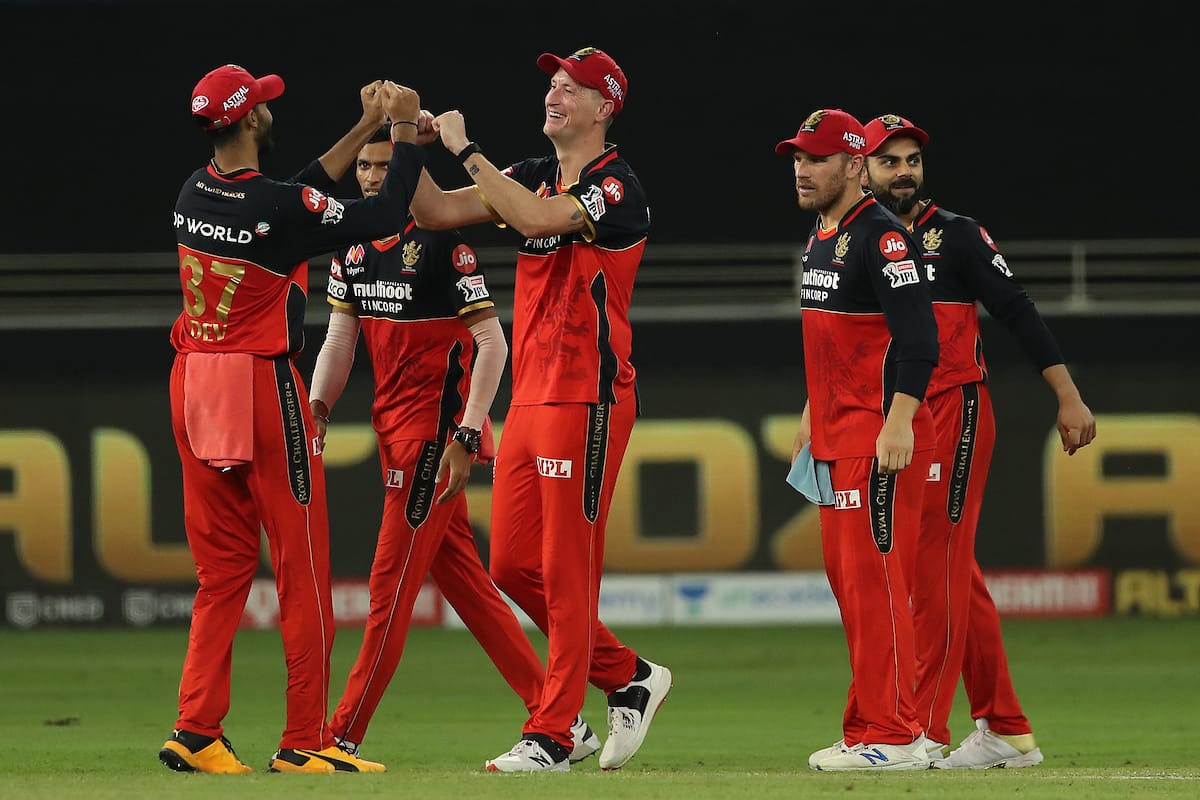 IPL 2020 Match 25 in Picture: Virat Kohli, Bowlers Shine as Royal Challengers Bangalore Beat Chennai Super Kings by 37 Runs in Dubai