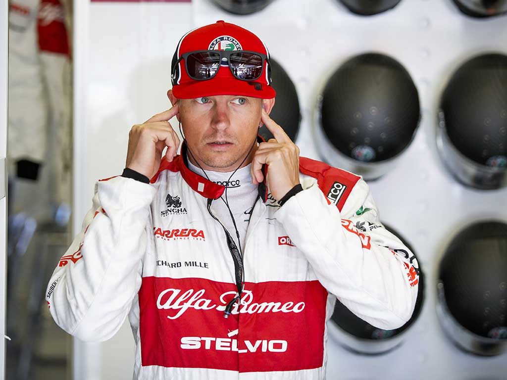 Kimi Raikkonen unfazed ahead of breaking F1 starts record
