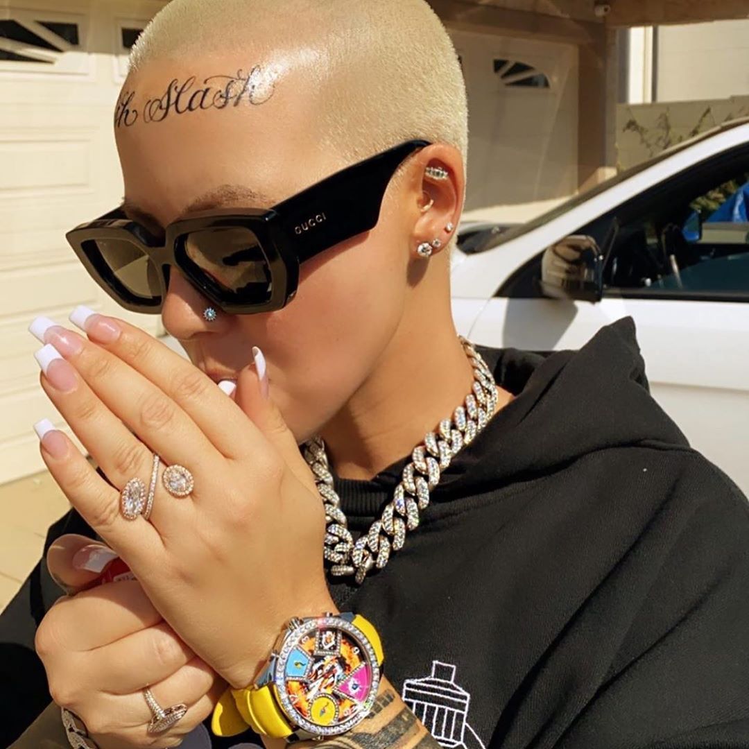 amber rose gucci sunglasses