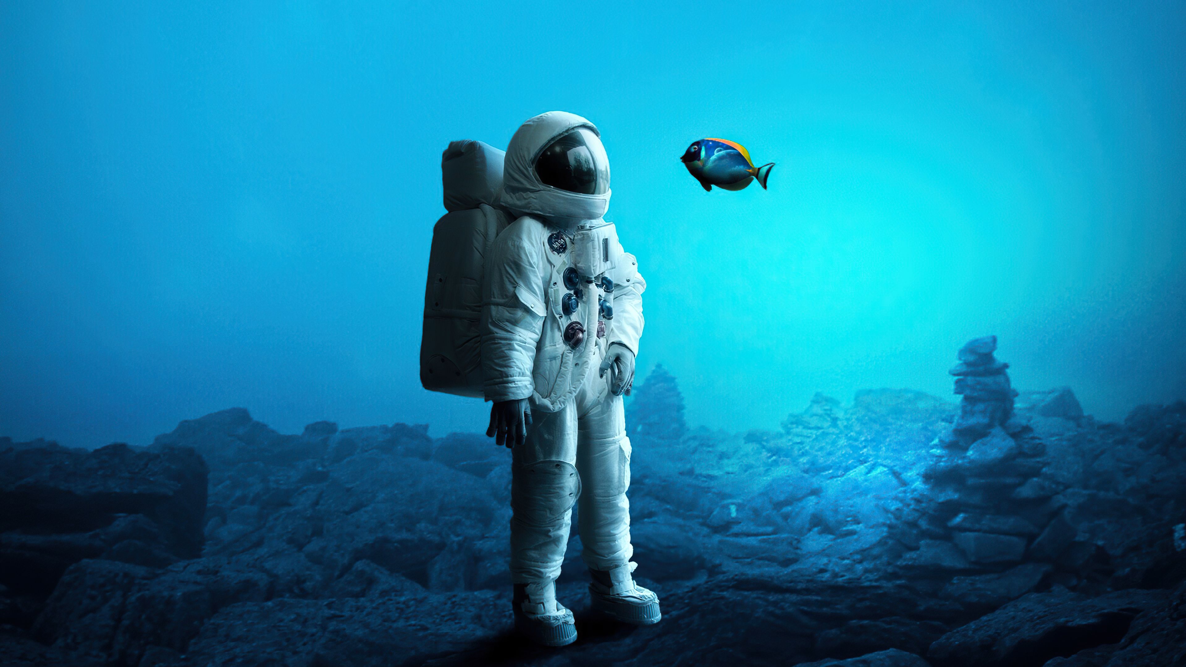 Astronaut In The Ocean Wallpapers - Wallpaper Cave