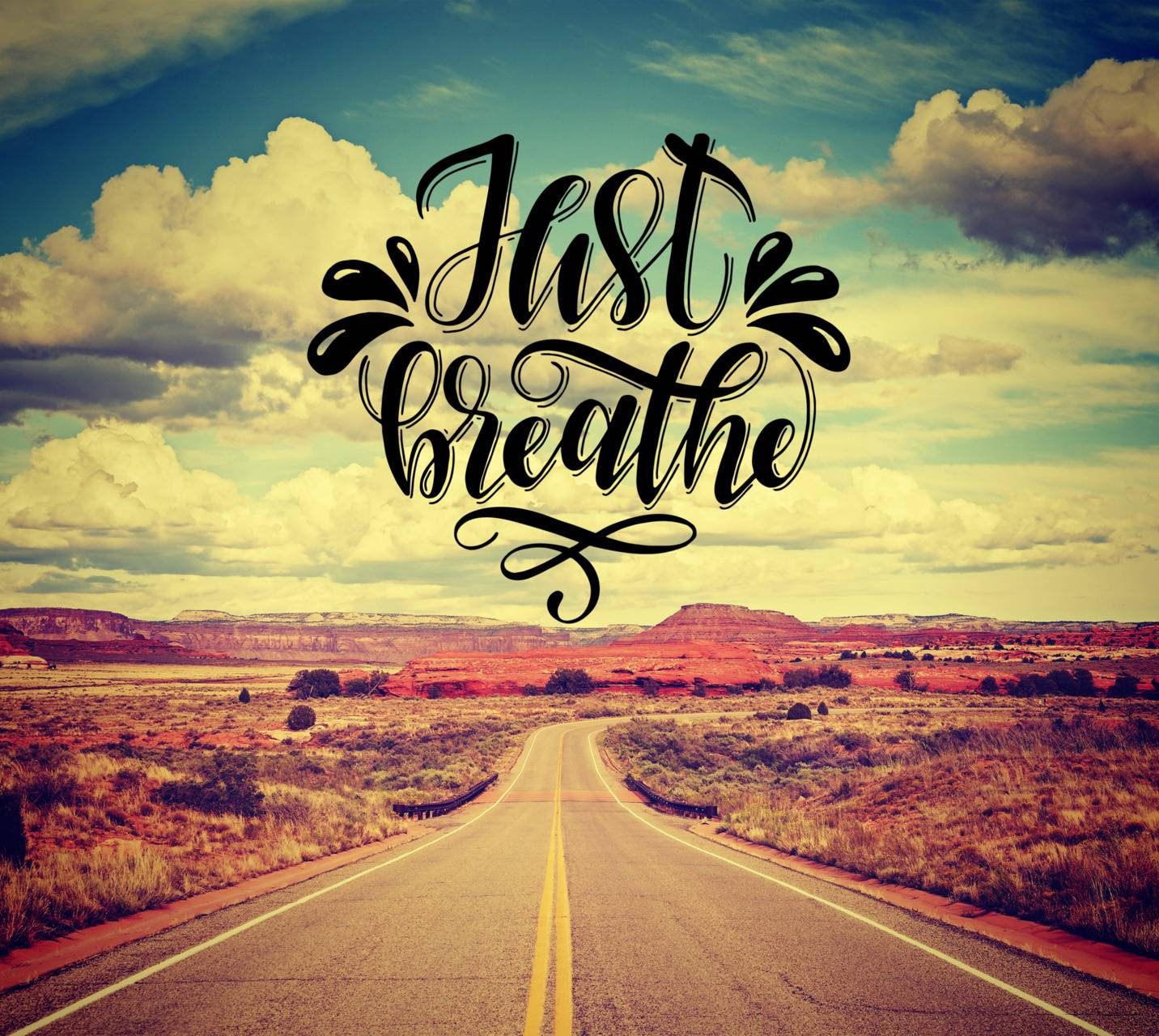 Just Breathe wallpaper