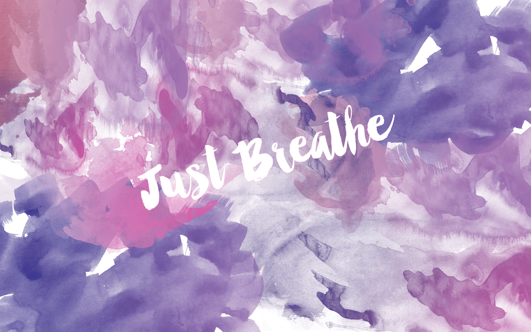 Just Breathe Aesthetic Wallpaper