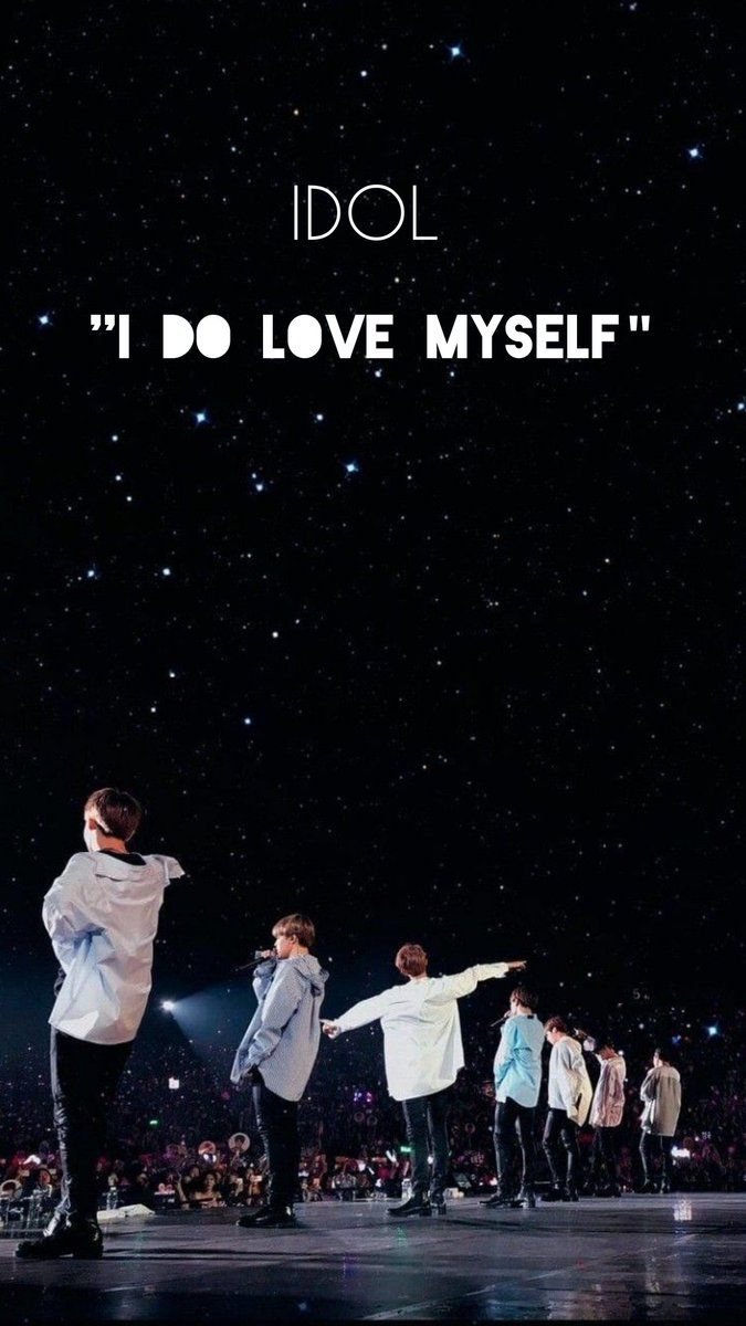 closed.= I DO LOVE MYSELF I just tried to make some wallpaper