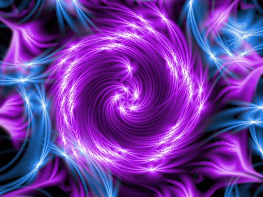 Purple Abstract Spring Wallpaper Desktop Wallpaper Neon Purple Background HD Wallpaper