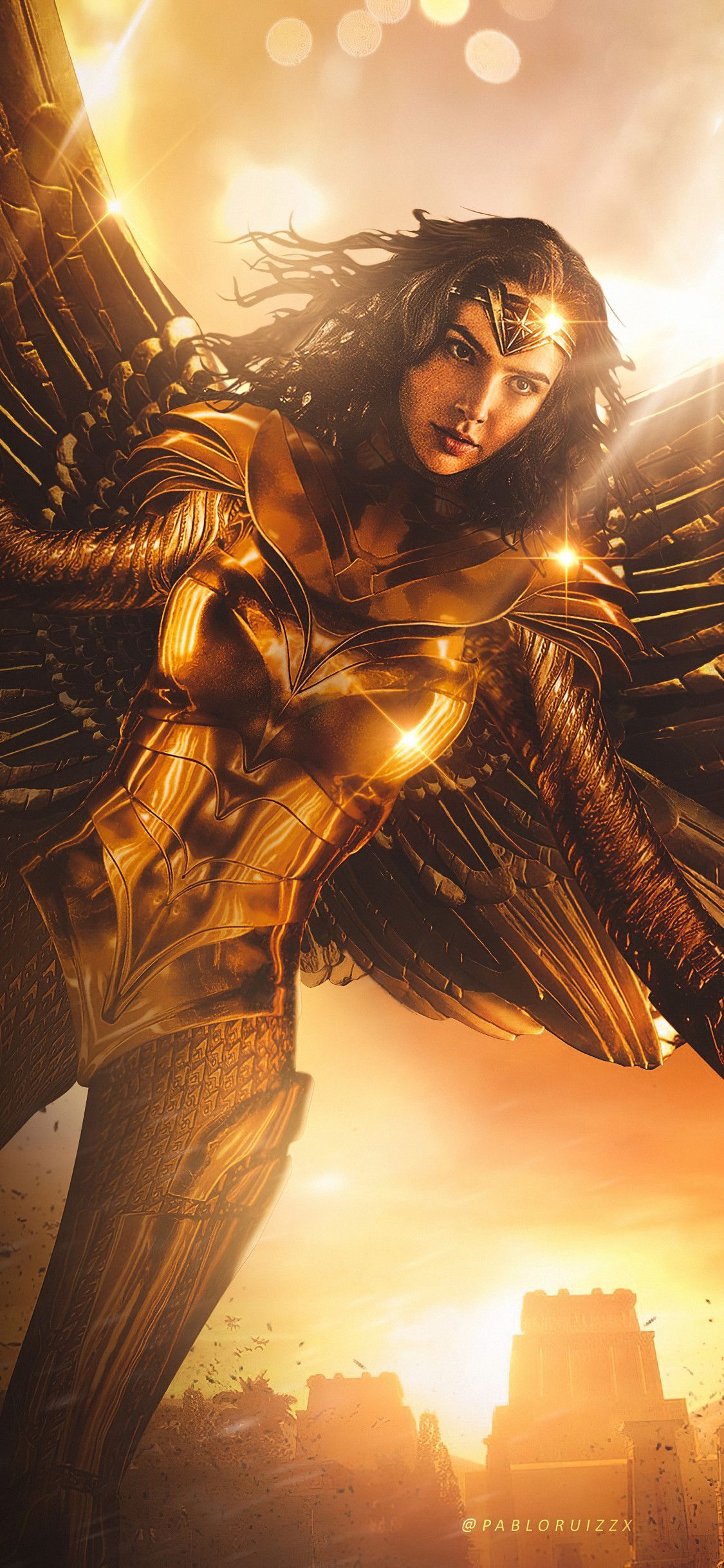 Wonder Woman 1984 Wings In 1125x2436 Resolution. Wonder woman comic, Wonder woman picture, Wonder woman art