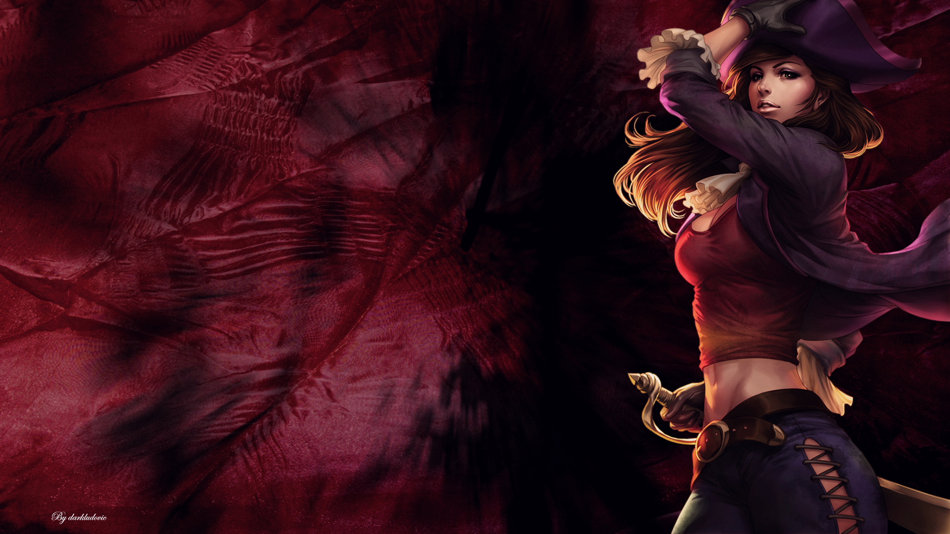 Pirate Wallpaper Beautiful Women