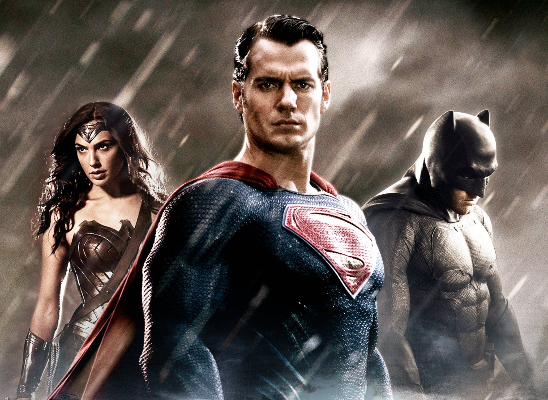 Batman V Superman Adventure Action Batman Superman Superman Wonder Woman HD Wallpaper