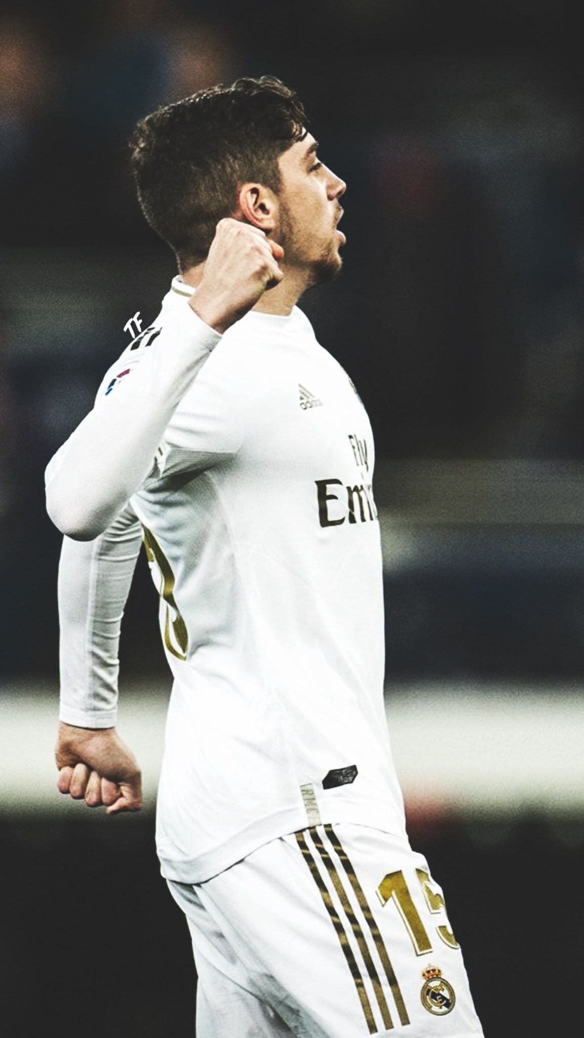 TF Sport Edit Valverde. Wallpaper. Header Requested #Valverde #RealMadrid