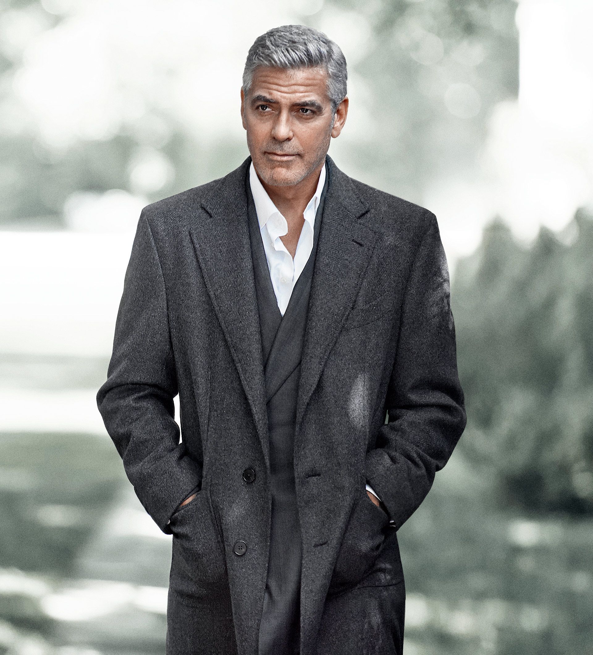 Cover story: King of swagger George Clooney. Mens fashion business casual, Business casual men, Mens fashion casual winter