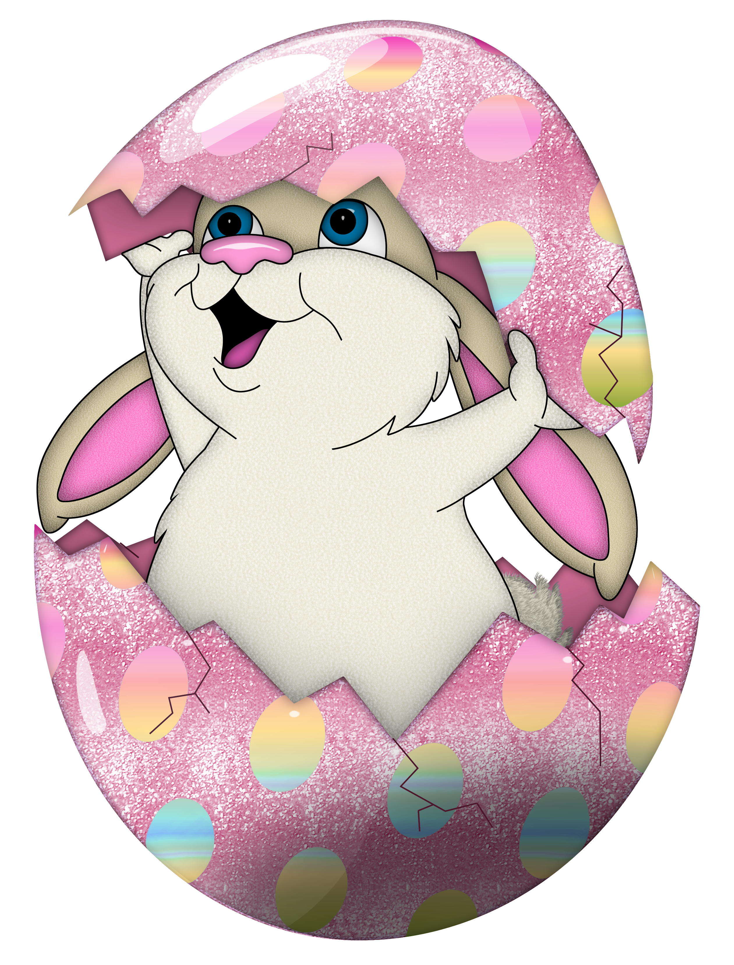 Easter Cute Bunny In Egg Transparent PNG Clipart Quality Image And Transparent PNG Free Clipart