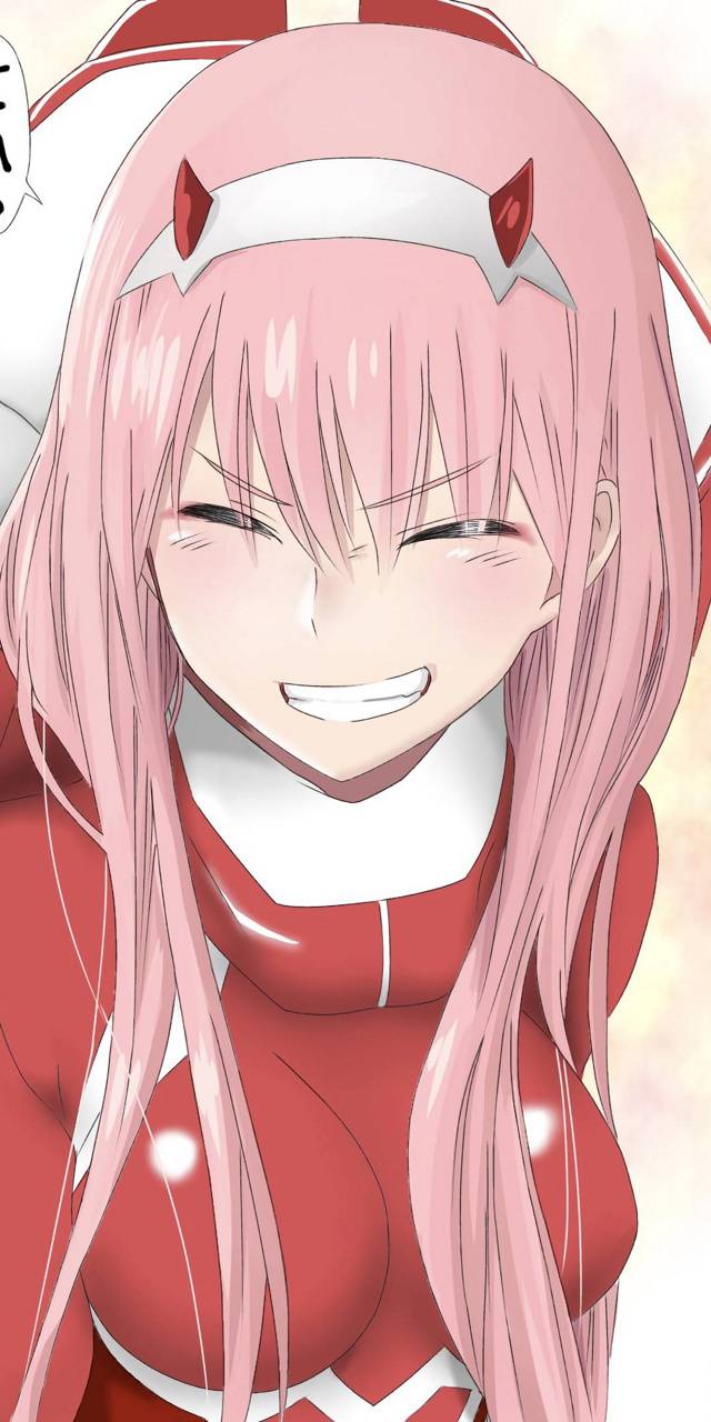 Zero Two Smile Wallpapers Wallpaper Cave