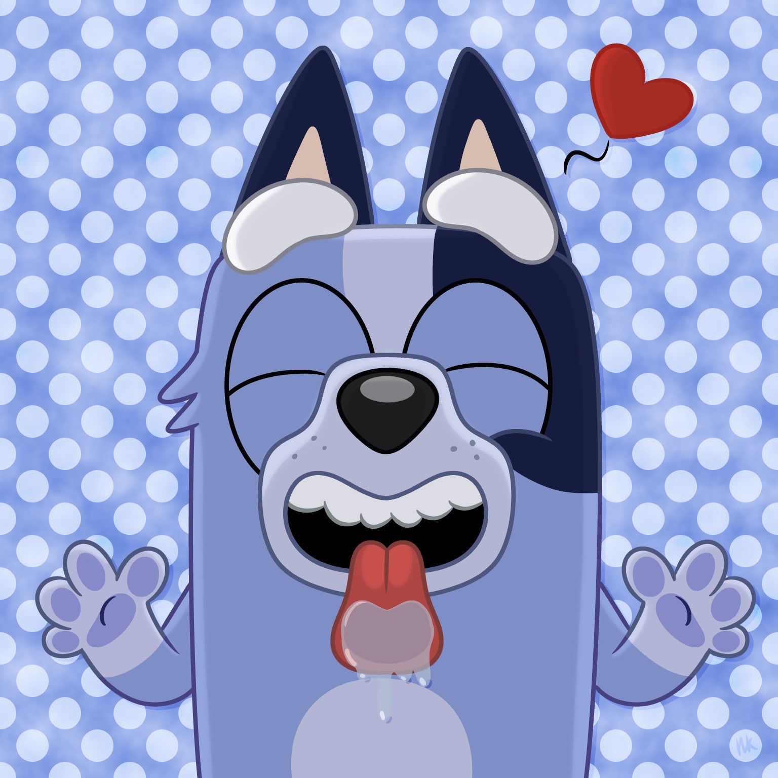 Cute Bluey Wallpapers  Wallpaper Cave