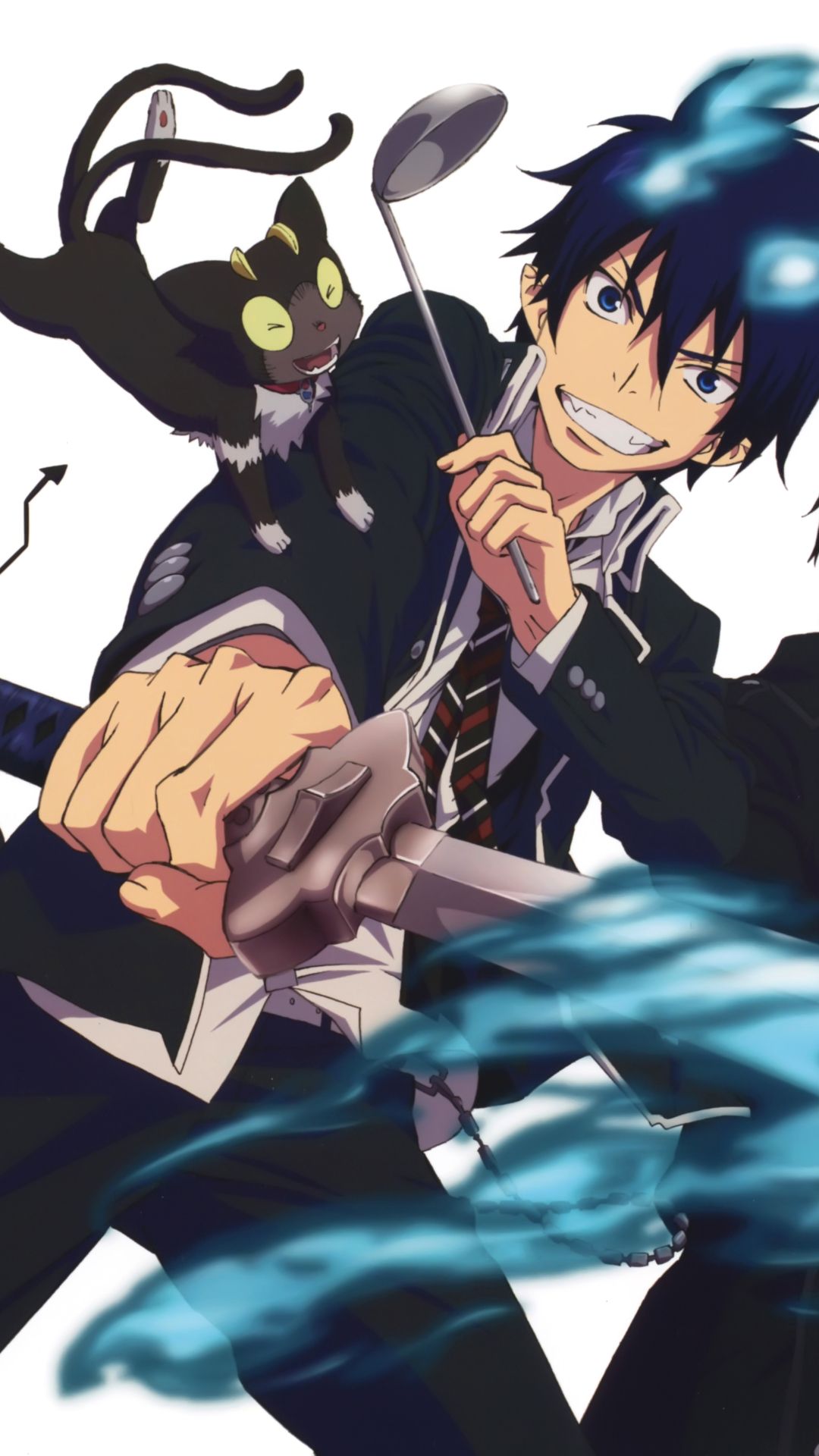 Ao No Exorcist iPhone Wallpaper Free Ao No Exorcist iPhone Background