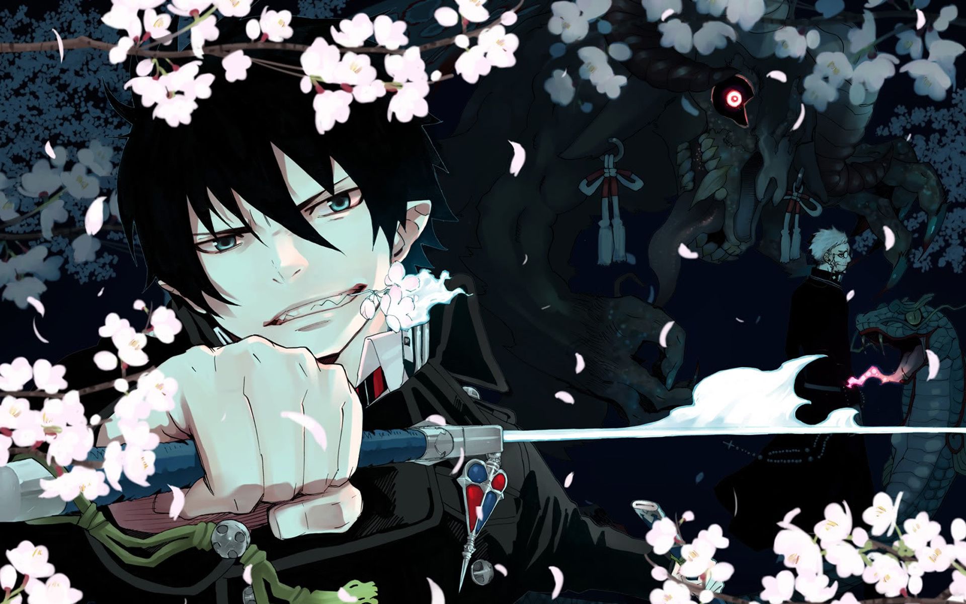 Ao no Exorcist, Blue Exorcist, Rin Okumura HD Wallpaper & Background • 1643 • Wallur
