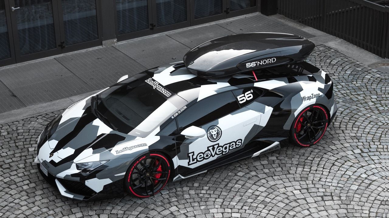 Pro skier's supercharged Lamborghini Huracan going for €250K