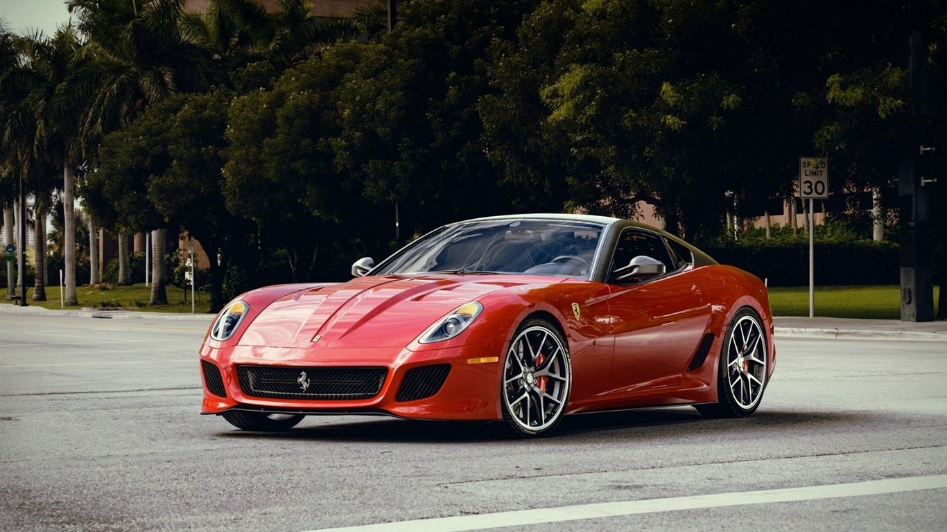 Ferrari 599 Gto Parking Car HD Wallpaper