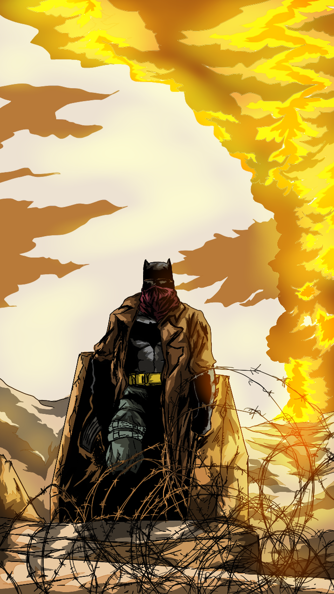 BvS Dawn of Justice Knightmare Batman