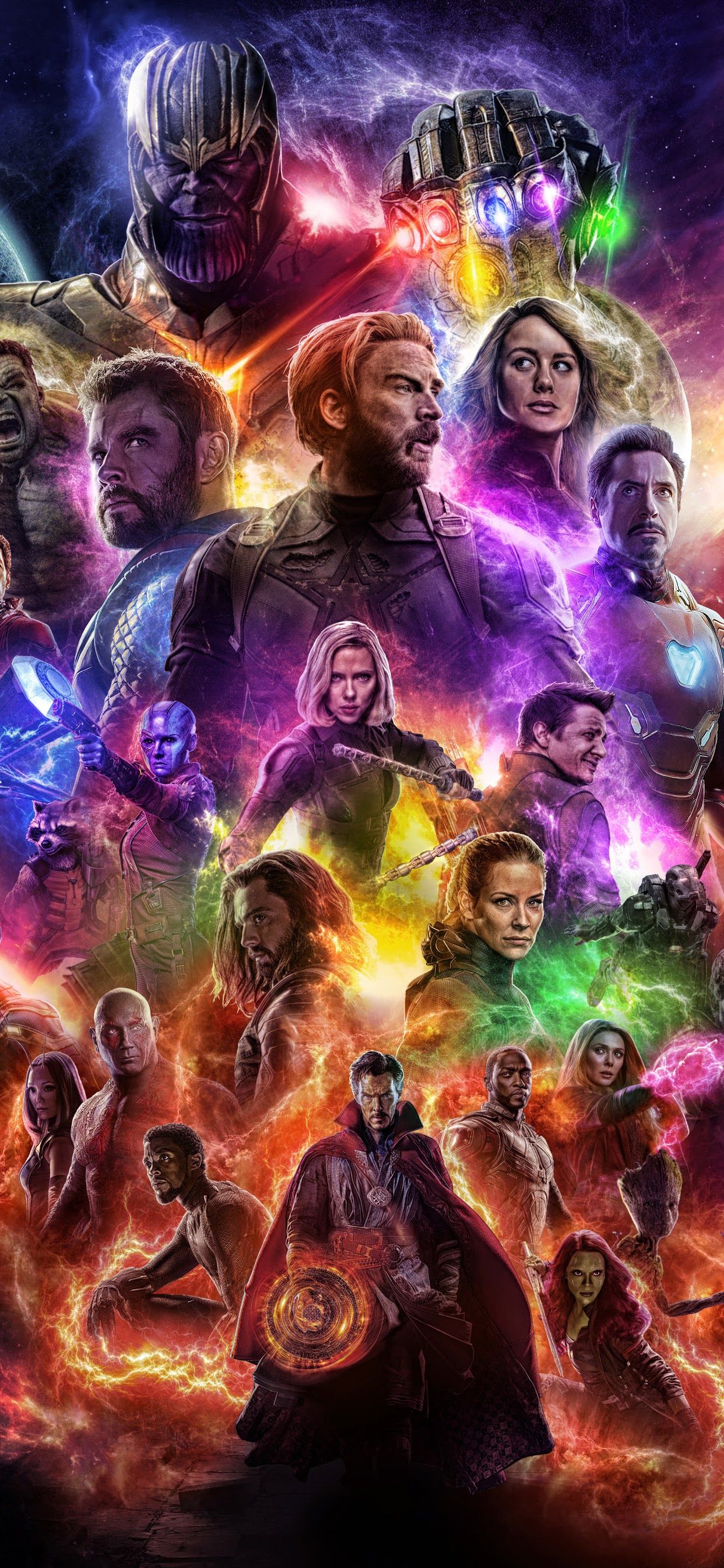 Avengers: Endgame Characters 8K Wallpaper