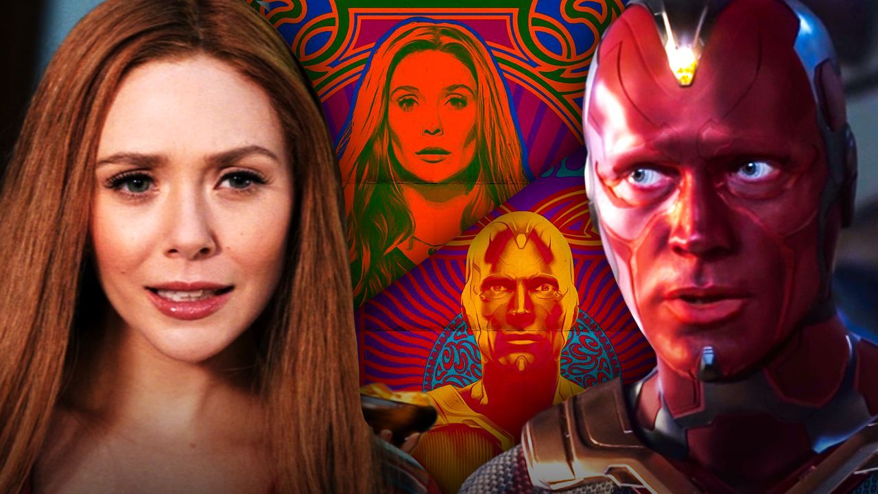 WandaVision: Official Posters Show Scarlet Witch's Avengers: Endgame Costume, Vision In Android Form