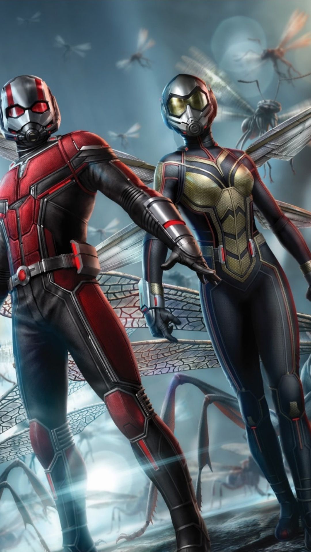 1080x1920 ant man and the wasp, ant man, hd, 2018 movies, movies, poster for iPhone 8 wallpaper