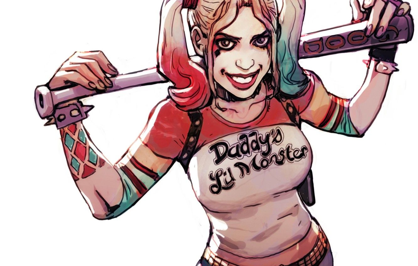 Wallpaper Harley Quinn, DC Comics, Harley Quinn, Suicide Squad, Suicide Squad image for desktop, section фантастика