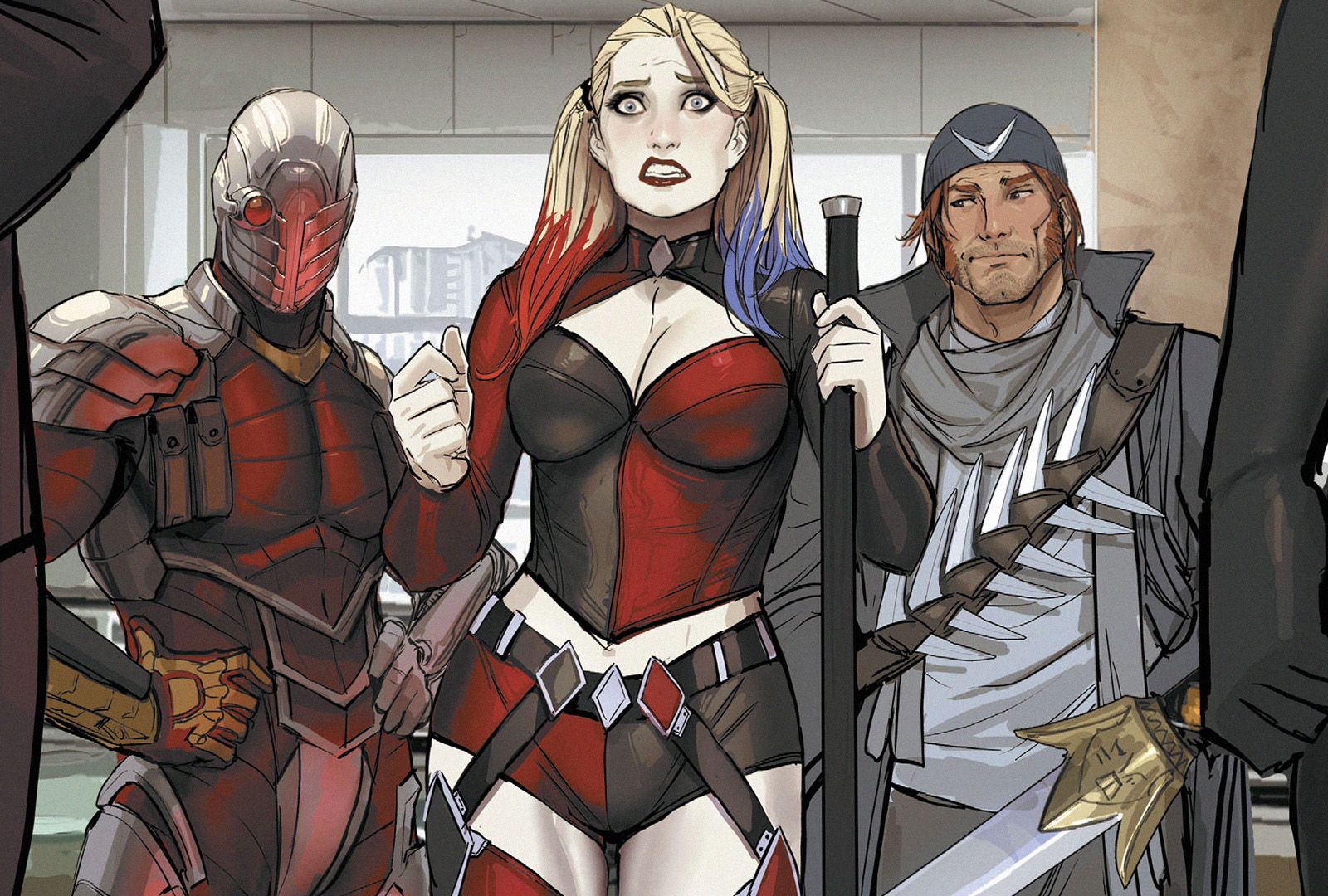 Desktop Wallpaper Captain Boomerang, Deadshot, Harley Quinn, Suicide Squad, Dc Comics, HD Image, Picture, Background, F8ba1f