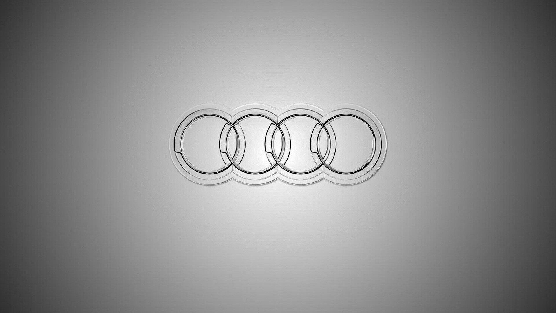 HD Audi Logo Wallpaper