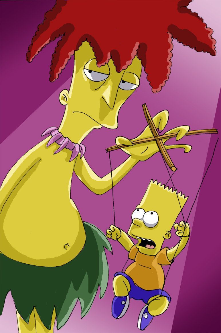 Sideshow Bob's Show. Simpsons art, The simpsons, Funny drawings