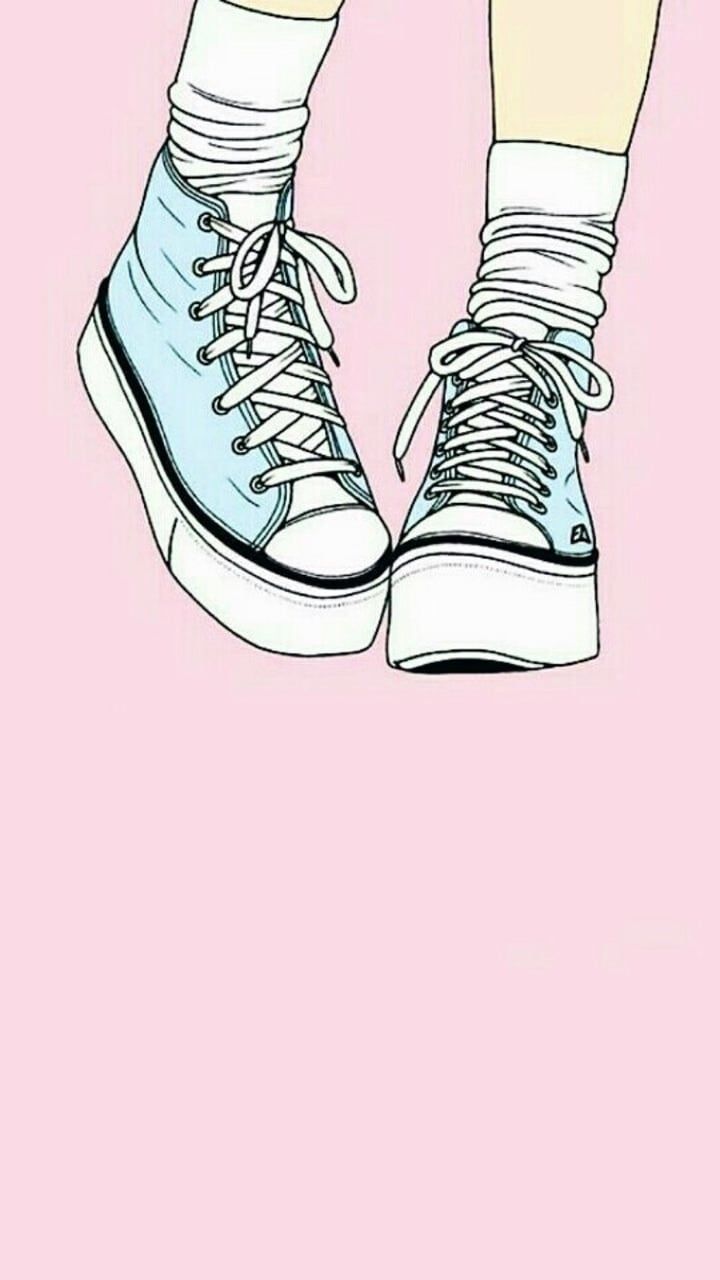 Image about shoes in Wallpaper by Madison. Shoes wallpaper, Sneaker art, Girl wallpaper