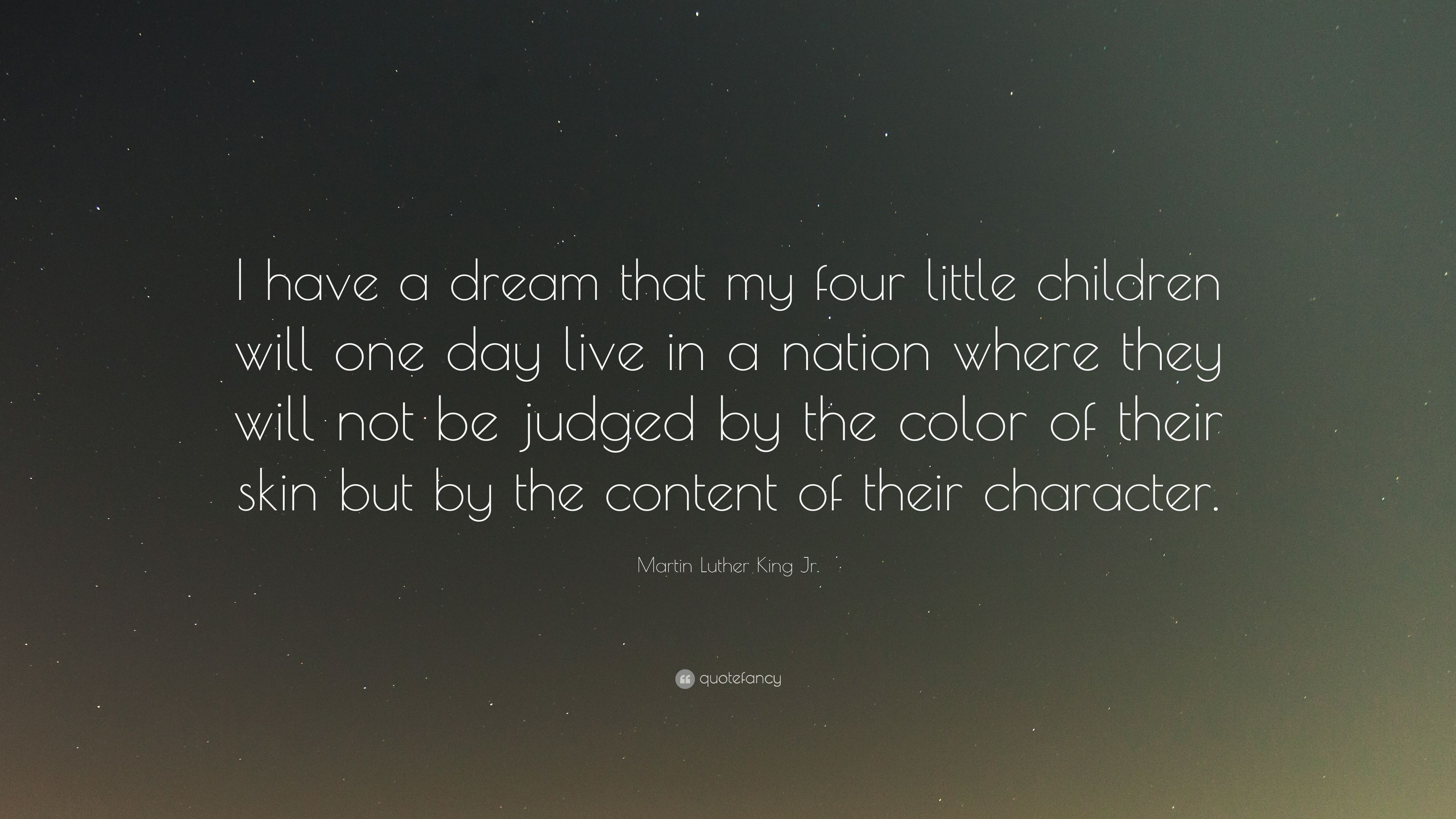 I Have A Dream Quotes I Have A Dream Dr Martin Luther King For Life