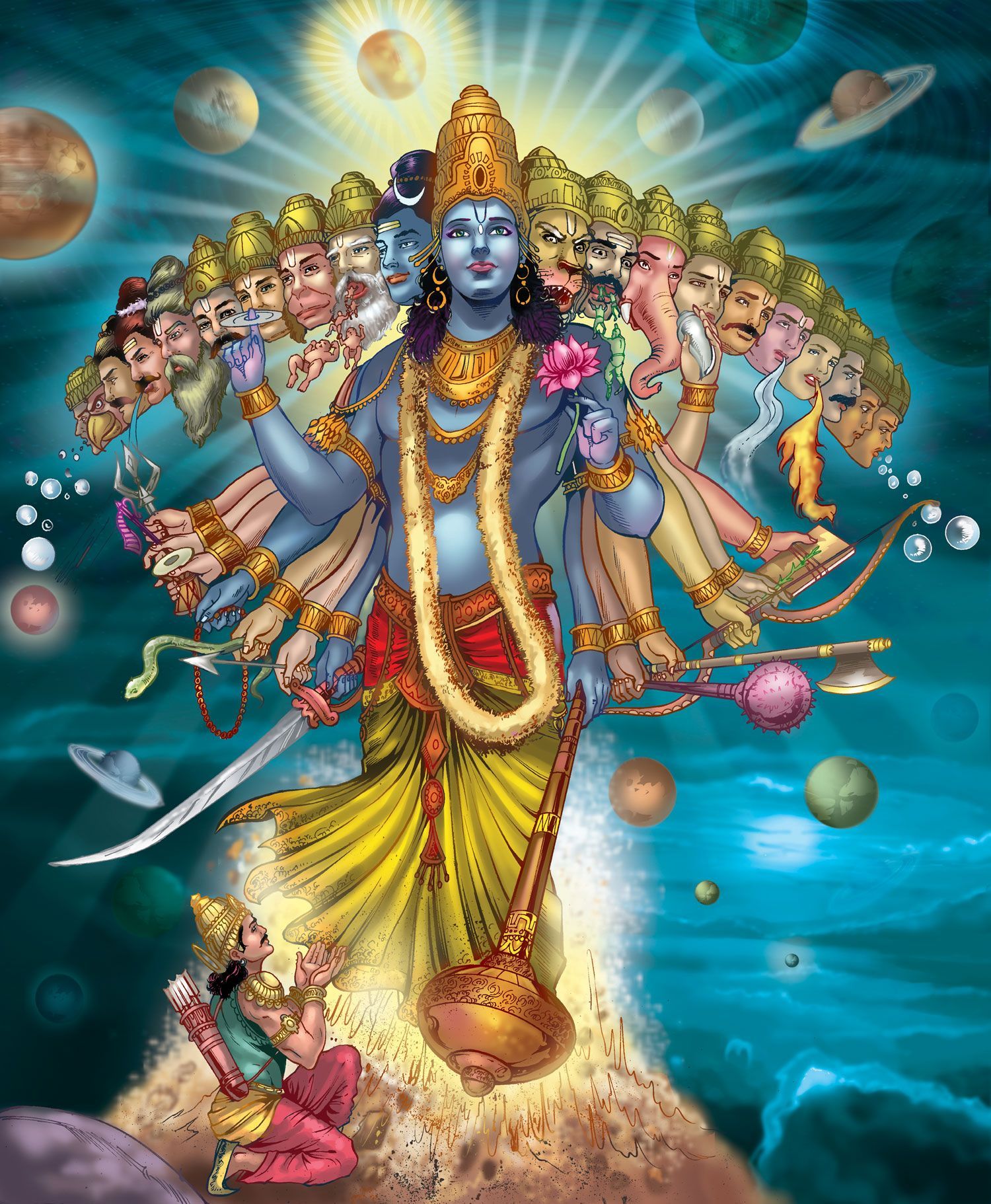 Hindu Mythology Vishnu. Lord vishnu wallpaper, Lord krishna wallpaper, Lord krishna