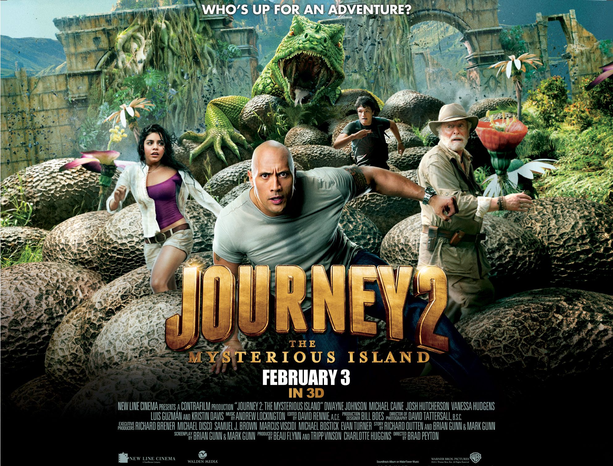 Exclusive Interview Johnson Talks Journey 2: The Mysterious Island