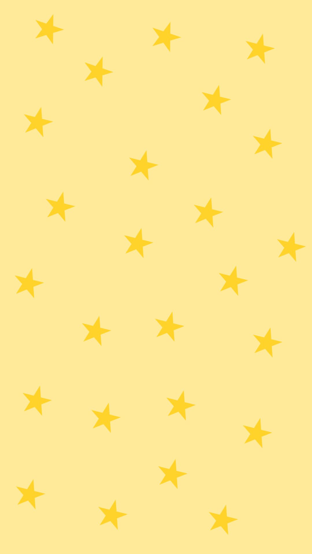 yellow star wallpaper