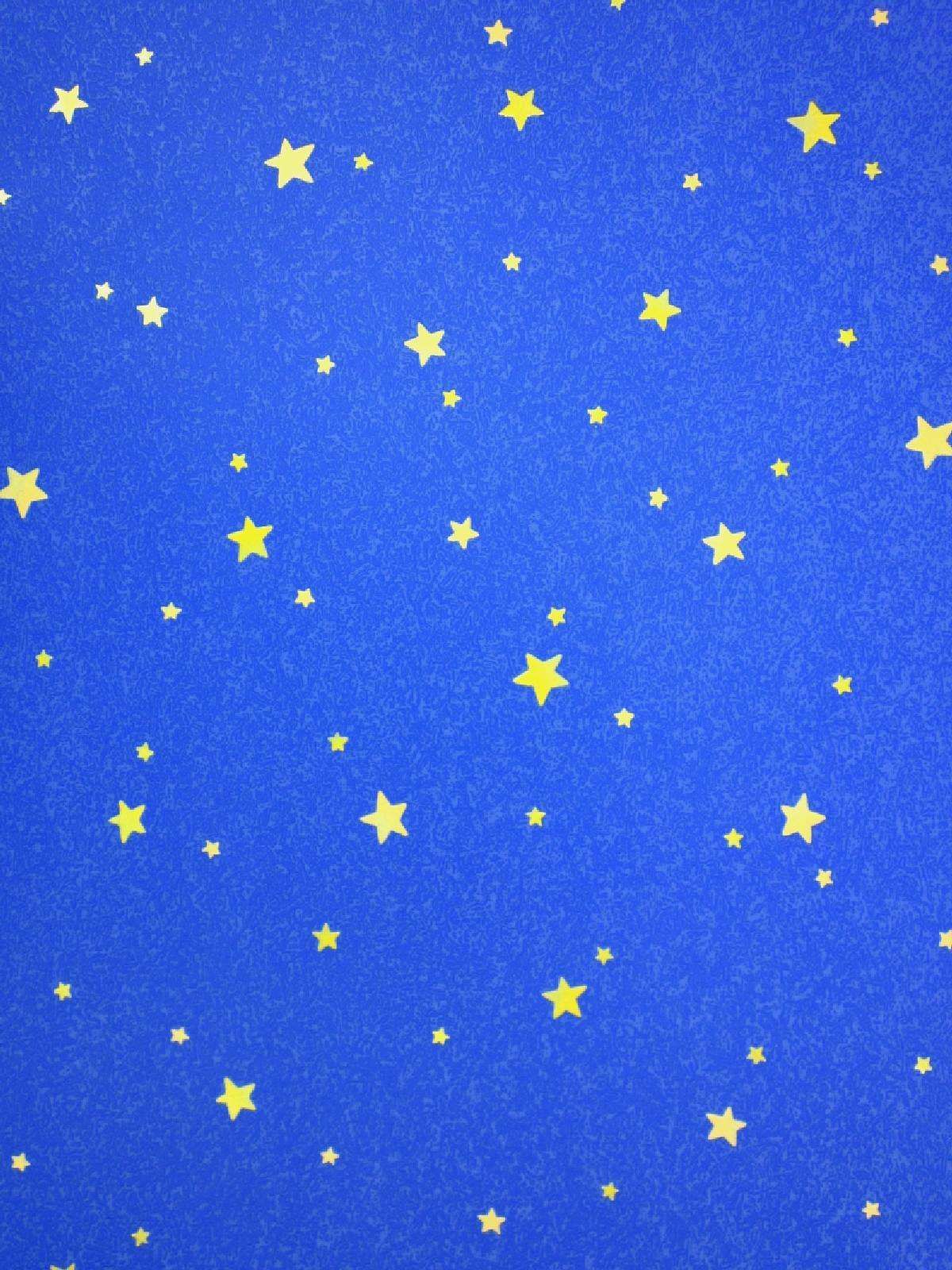 Yellow Background with Stars