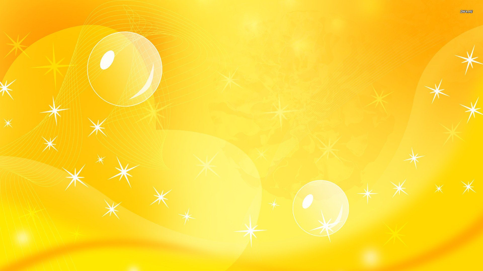 Yellow Abstract Wallpaper Background