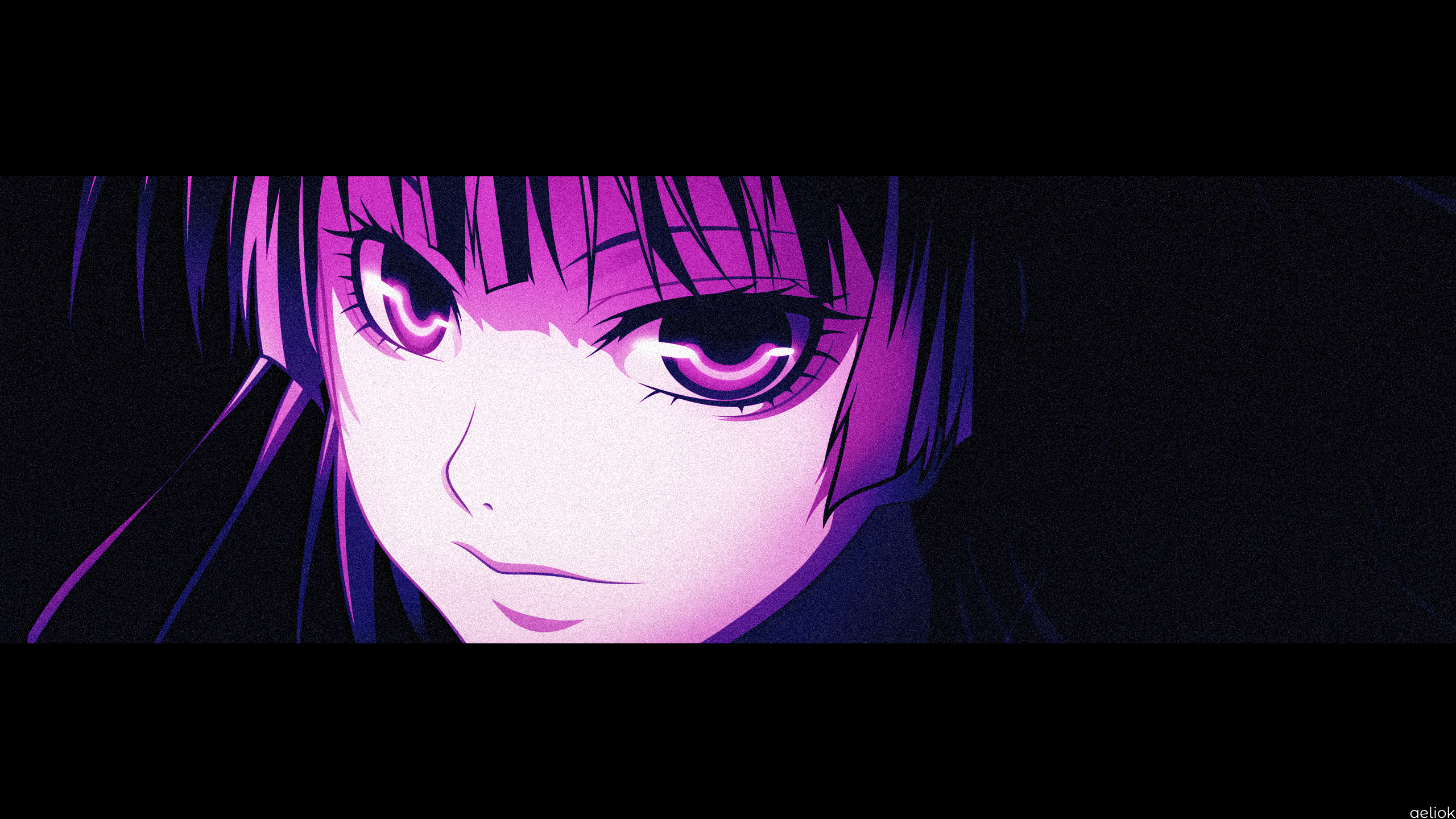 Wallpaper, Japan, minimalism, anime girls, Tasogare Otome x Amnesia, yuuko kanoe 2560x1440