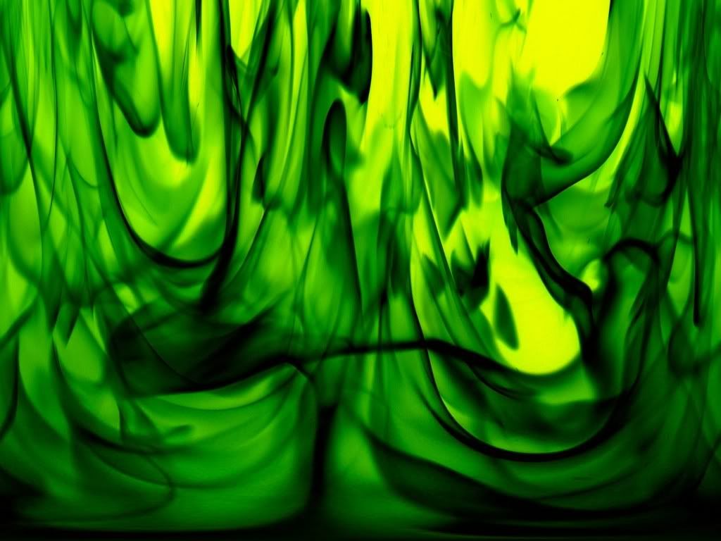 Green Fire Wallpaper