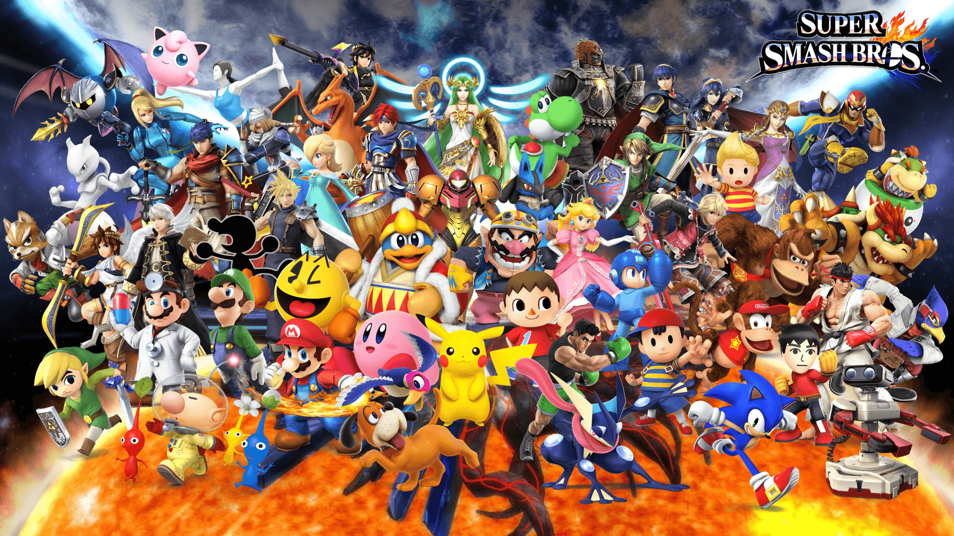 Switch Smash Bros Ultimate Wallpaper