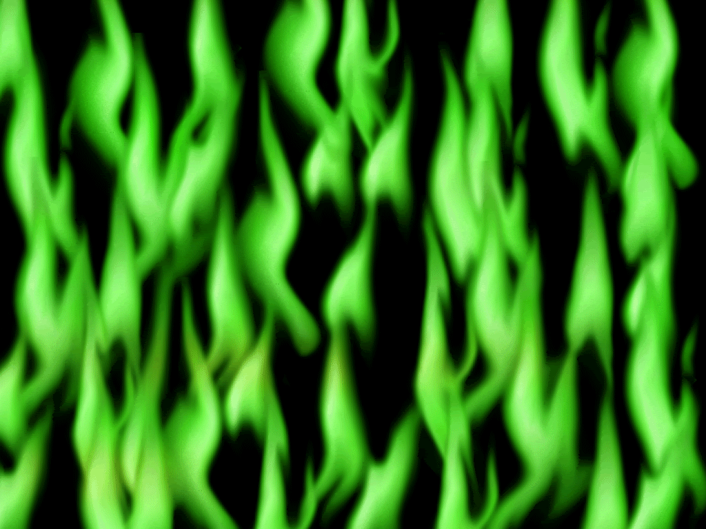 green fire gif