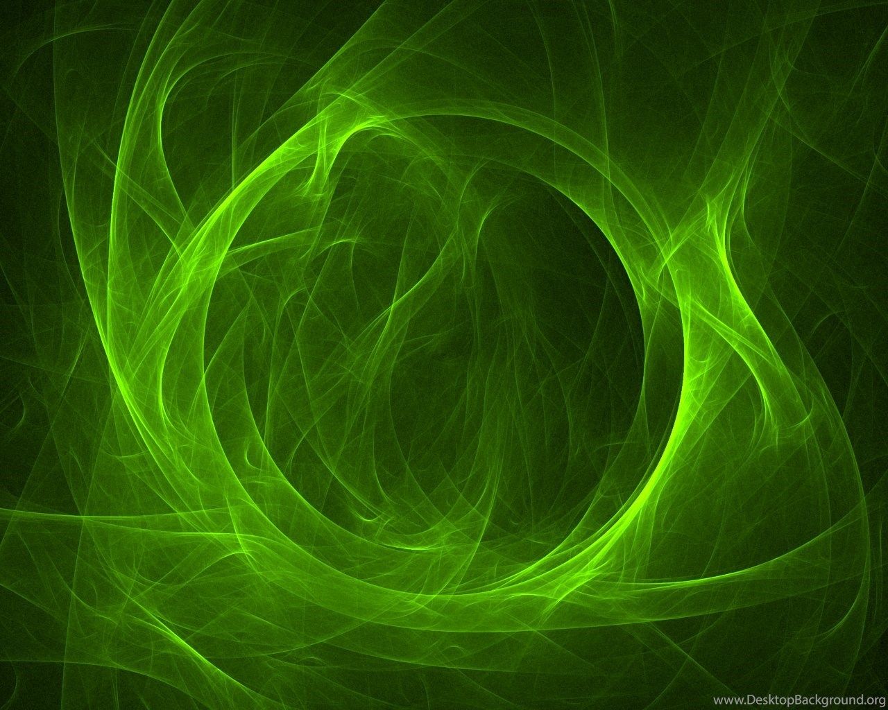 Green Flame Wallpaper Desktop Background