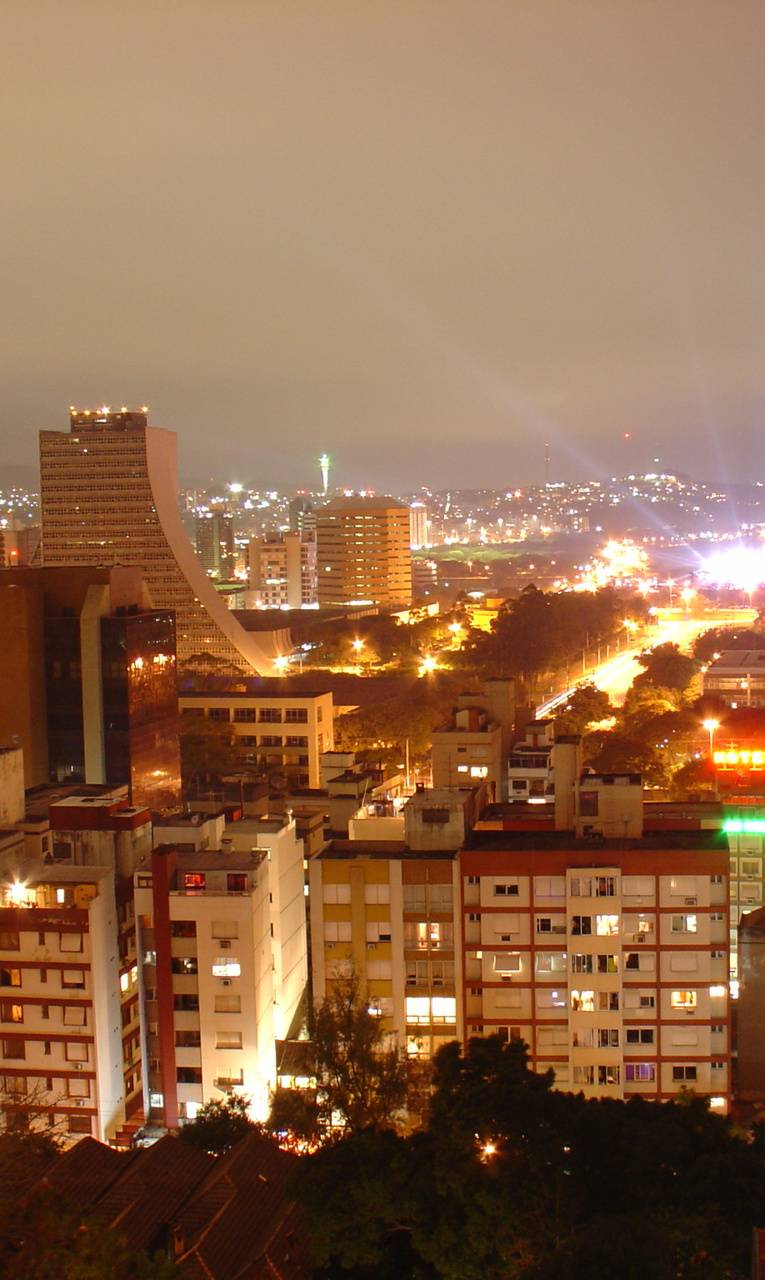 Porto Alegre night wallpapers by jmfn