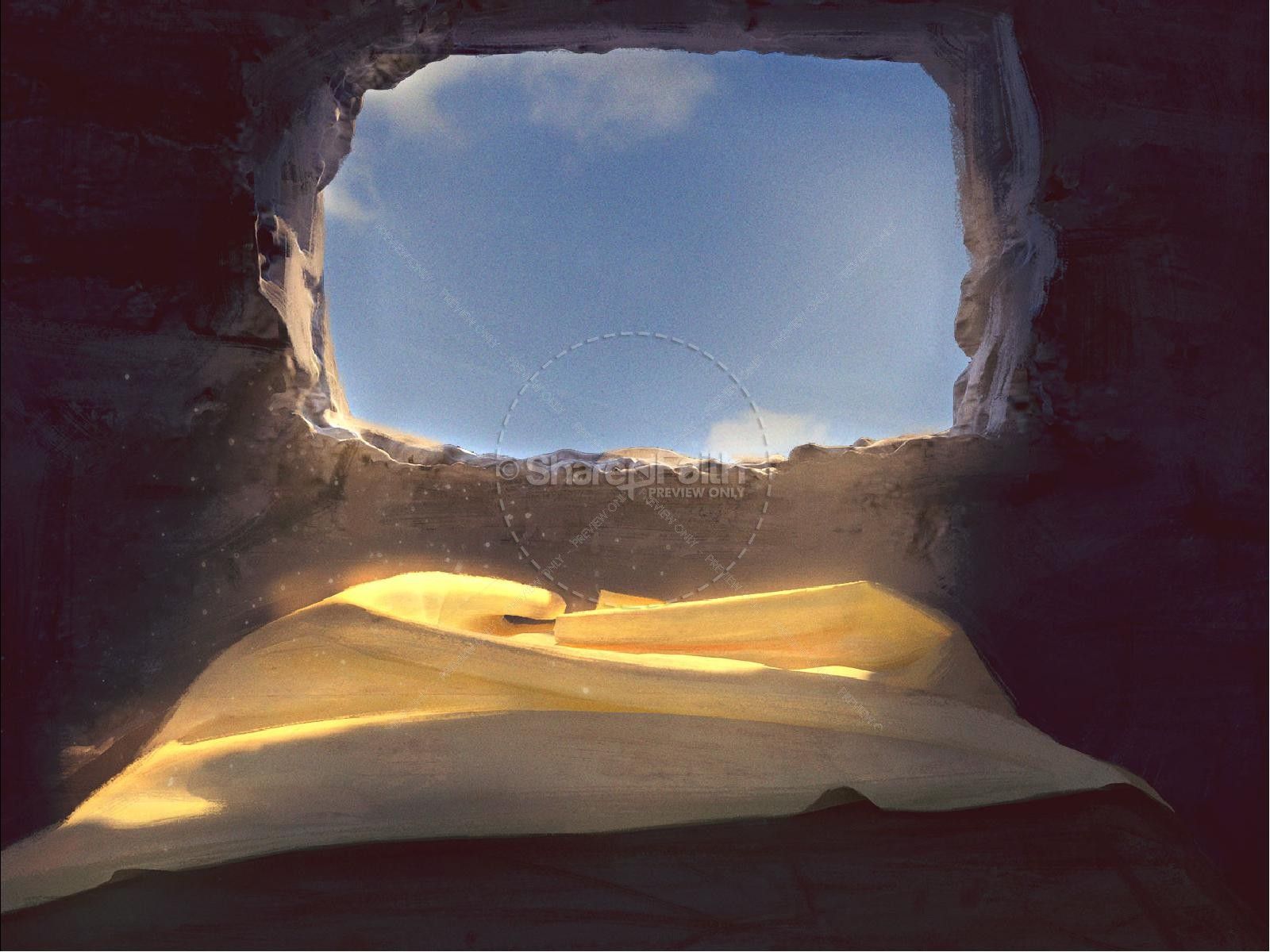 Easter Empty Tomb PowerPoint Background. Awsome PowerPoint Background, Awesome PowerPoint Background and Tablet PowerPoint Background