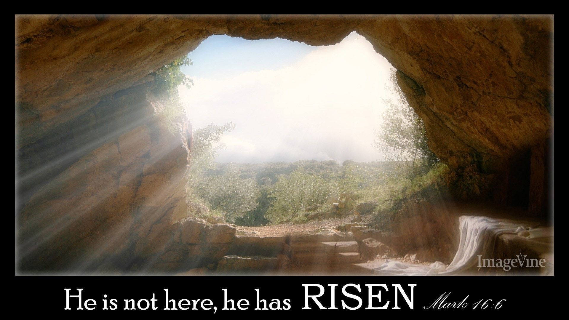 Easter Empty Tomb Background