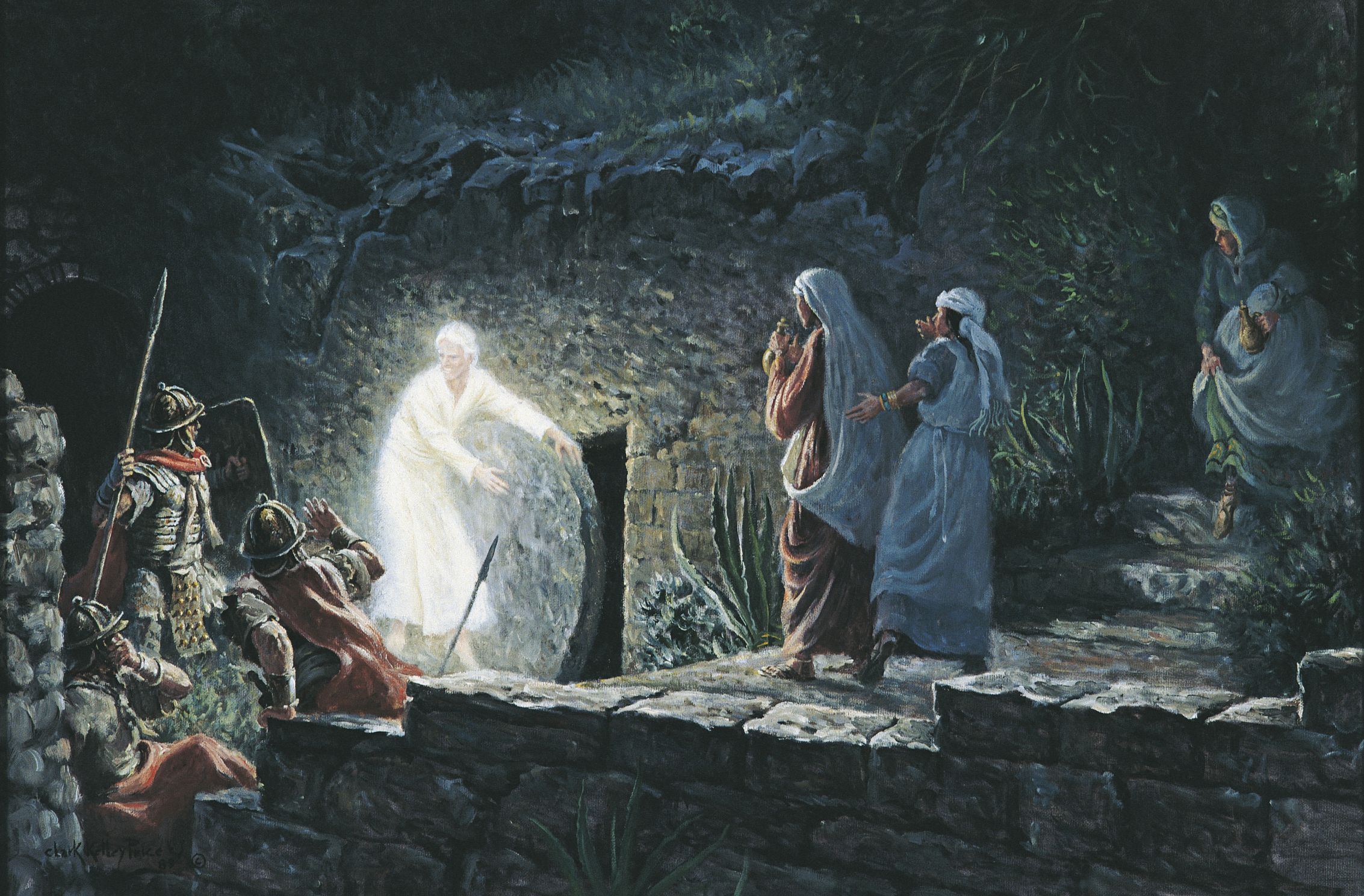If the Resurrected Jesus had the Power to Walk Through Locked Doors, Why did He Need an Angel to Open his Sealed Tomb?