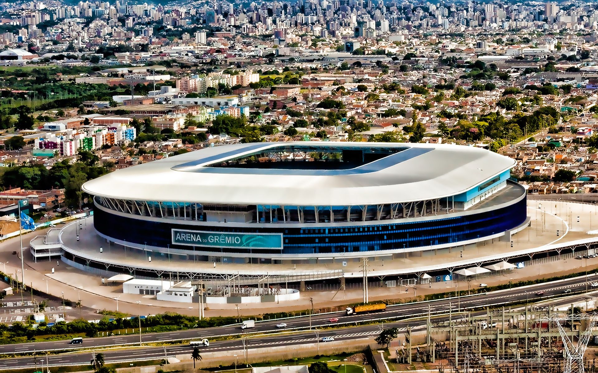 Arena De Gremio in Porto Alegre Brazil