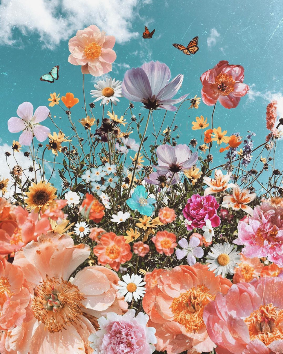 Spring Collage Wallpaper