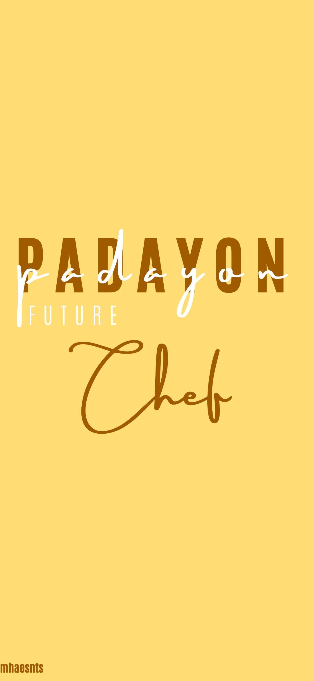 Padayon!!! Future Chef. Future wallpaper, Instagram highlight icons, Aesthetic wallpaper