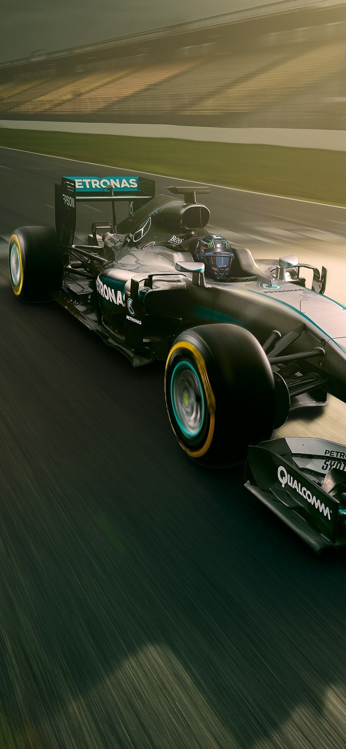 Mercedes Formula 1 iPhone Wallpaper