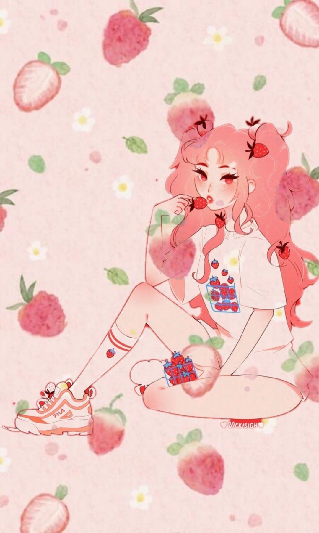 Strawberry wallpaper
